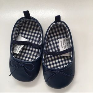 H&M Navy Baby Ballet Shoes